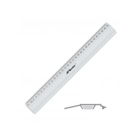 Linijka Leniar aluminiowa biurowa 50cm